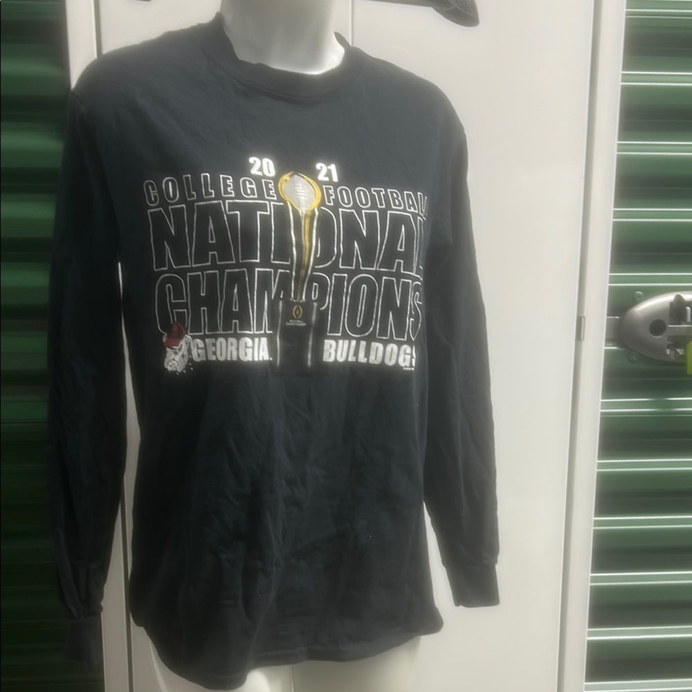 🚨Pick 5🚨Georgia Bulldogs National Champions Black Shirt